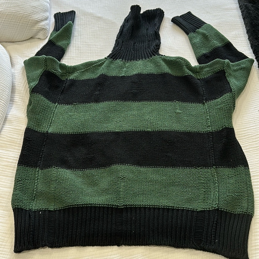 Suss ribbed wool turtleneck suss knit